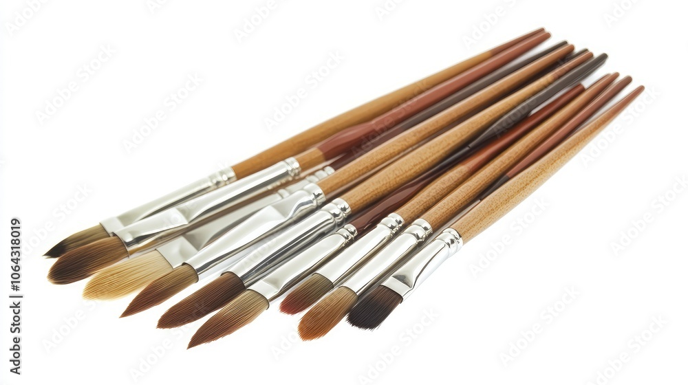 Assorted Art Brushes for Creative Projects Assorted Art Brushes for Creative Projects