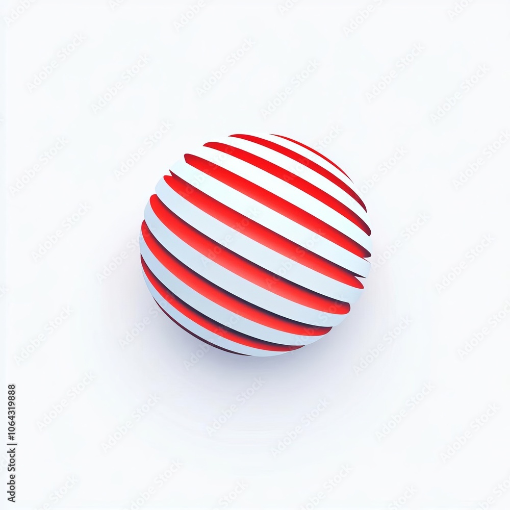 3D Line Art Globe Logo for Creative Branding 3D Line Art Globe Logo for Creative Branding