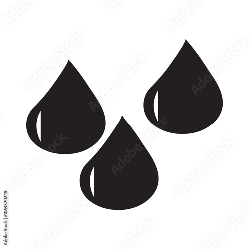 rain drop and water drop icon, inks drop, oil drop, drip liquid, milk and drink climate, tear drops icon vector illustration.