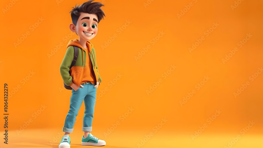 Cheerful Cartoon Young Man in Casual Attire Smiling Cartoon Man in Modern Outfit Friendly Cartoon Male Character Full Body Cute Cartoon Boy in Playful Pose Stylish Cartoon Man with Confident Expressio Cheerful Cartoon Young Man in Casual Attire Smiling Cartoon Man in Modern Outfit Friendly Cartoon Male Character Full Body Cute Cartoon Boy in Playful Pose Stylish Cartoon Man with Confident Expressio
