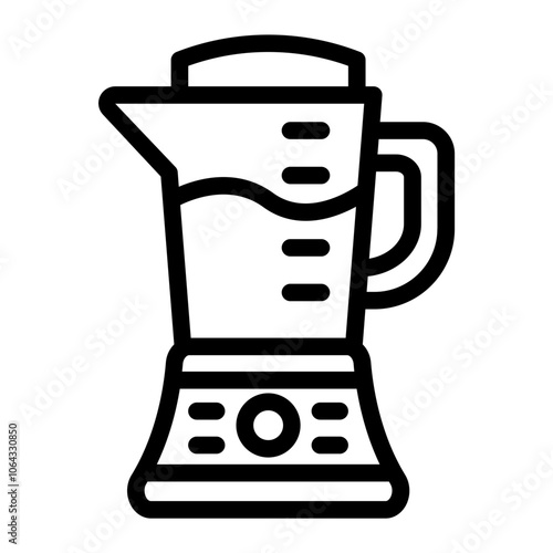 Blender Line Icon
