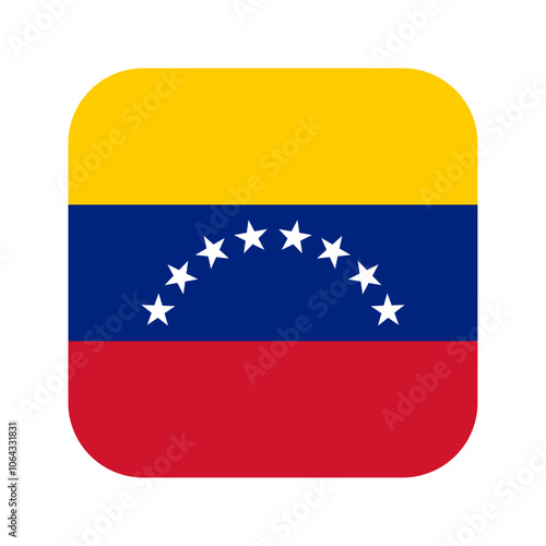 Venezuela flag rounded square icon Free Download Venezuela flag rounded square icon - GFXLoad