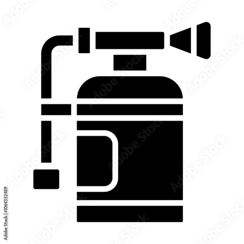 Fire Extinguisher Solid Icon