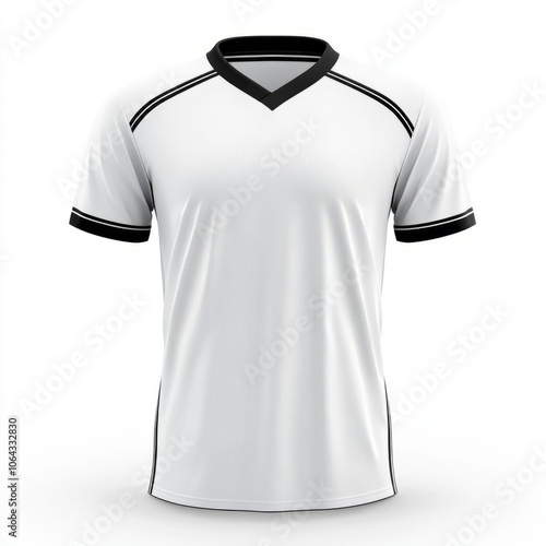 Wallpaper Mural realistic high quality jersey mockup isolated  Torontodigital.ca