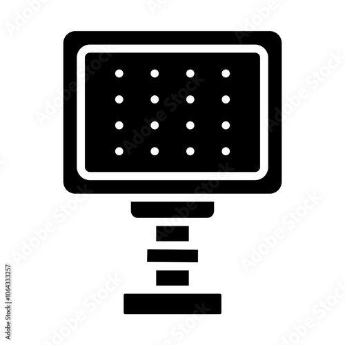 LED Light Solid Icon