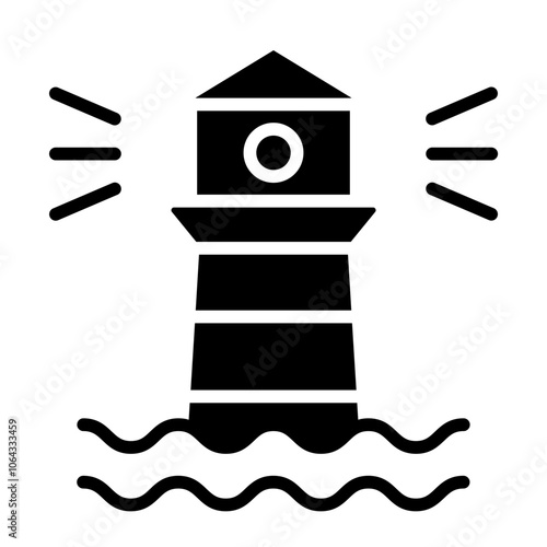 Lighthouse Solid Icon