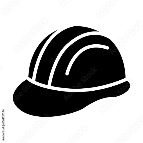 Safety Helmet Solid Icon