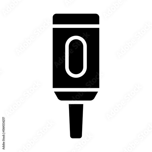 Thermometer Solid Icon