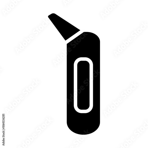 Thermometer Solid Icon