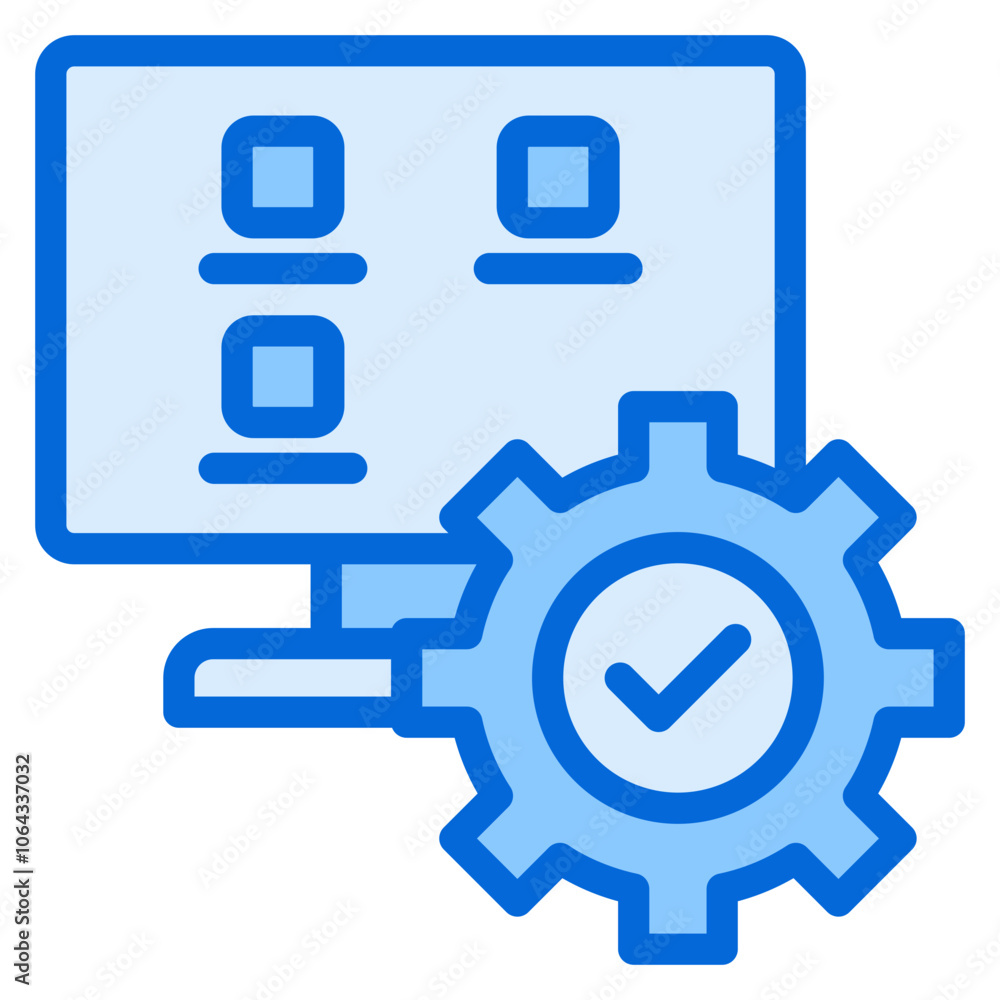 Application Blue Icon Application Blue Icon
