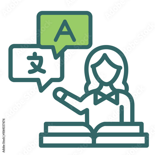 Text Interpretation Icon