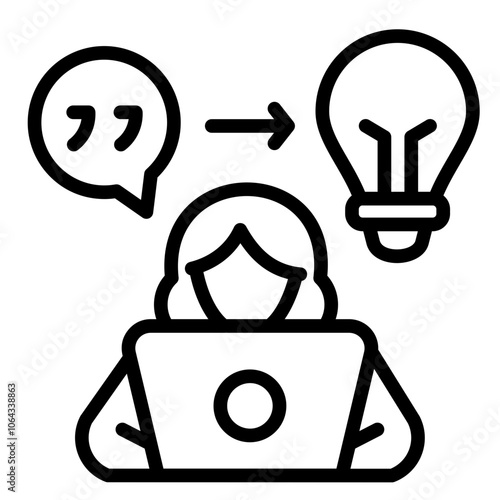 Paraphrasing Icon