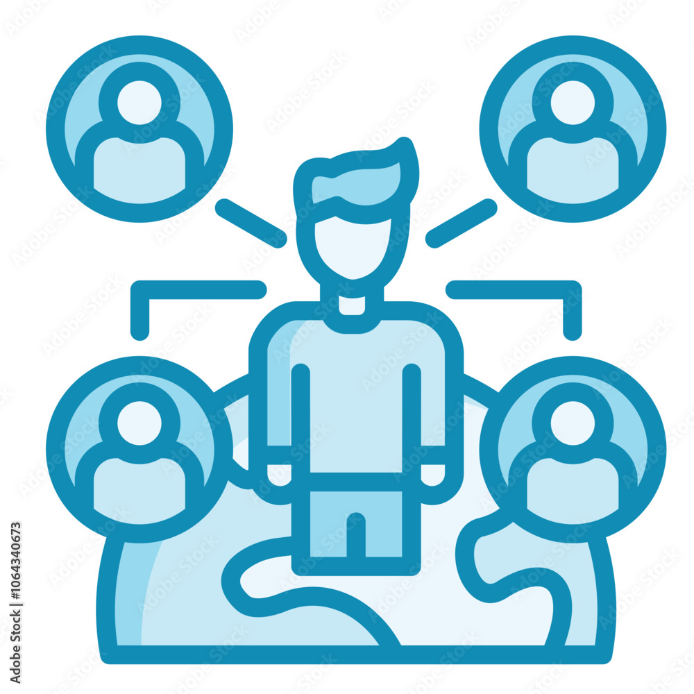 Human Connection Icon Human Connection Icon