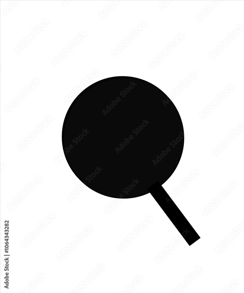 Image Search interface icon black on white background Image Search interface icon black on white background