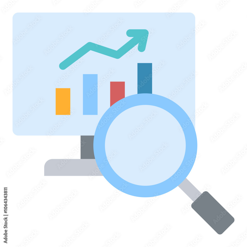Analytics Flat Icon Analytics Flat Icon