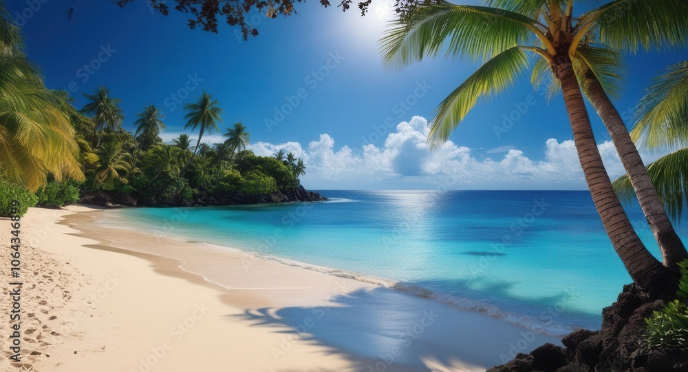 tropical paradise beach tropical paradise beach