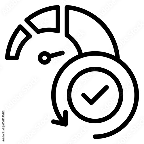 Performance Outline Icon