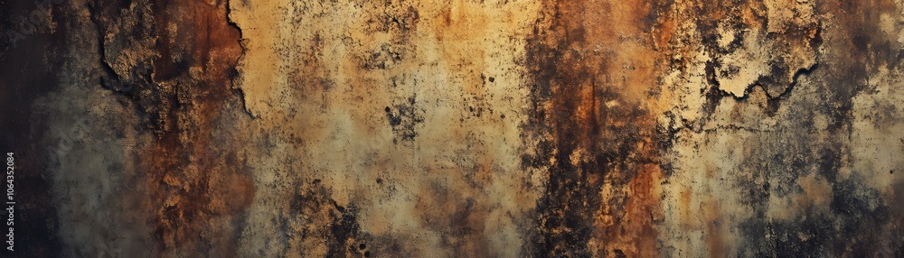 Rusty Metal Texture with Streaks of Orange and Brown Rusty Metal Texture with Streaks of Orange and Brown