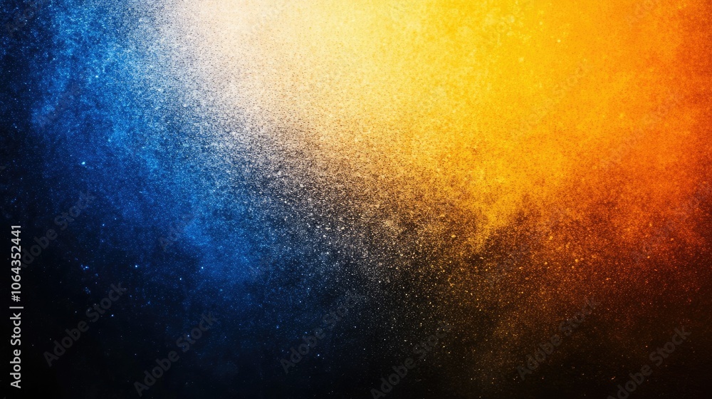 Vibrant Abstract Texture in Blue and Orange Shades Vibrant Abstract Texture in Blue and Orange Shades