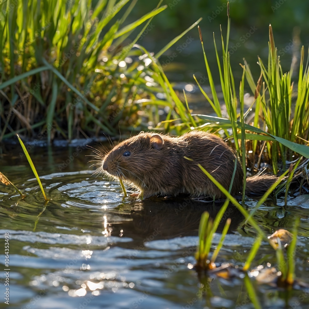 Quiet Reflections: A Water Vole's Home Quiet Reflections: A Water Vole's Home