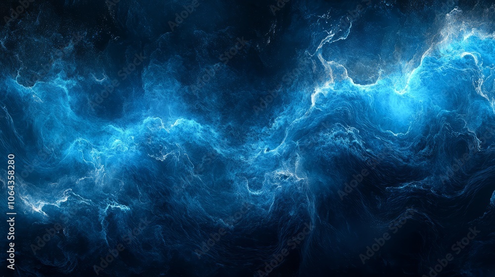 Vibrant blue water wave texture background with smooth flowing motion, ideal for creative digital art, nature-inspired designs, and abstract ocean themes Vibrant blue water wave texture background with smooth flowing motion, ideal for creative digital art, nature-inspired designs, and abstract ocean themes