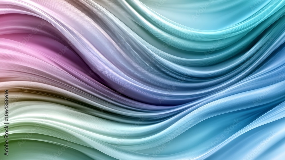 Abstract Wavy Background with Blue and Pink Colors Abstract Wavy Background with Blue and Pink Colors