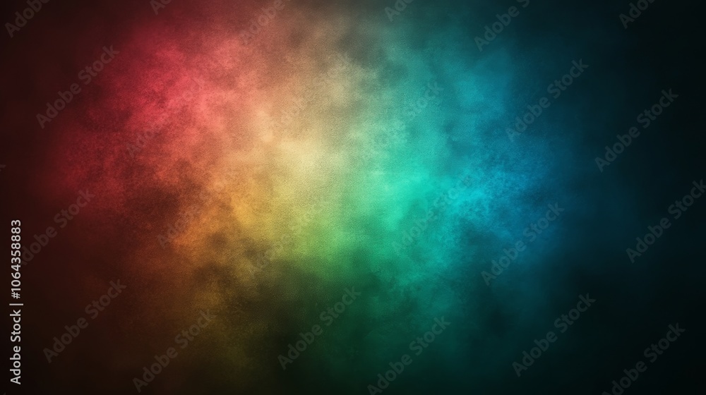 Fototapeta premium Abstract Colorful Background Red Yellow Green Blue Smoke Grunge Texture