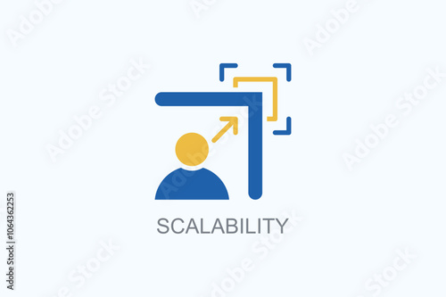 Scalability Vector  Or Logo Sign Symbol Illustration