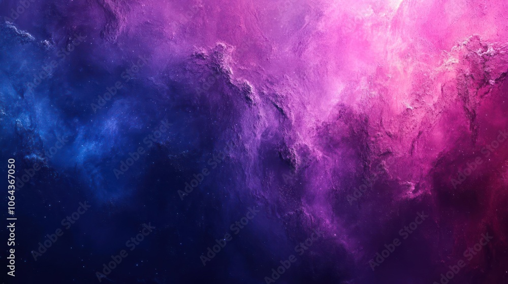 Fototapeta premium A beautiful image of a vibrant, colorful nebula.