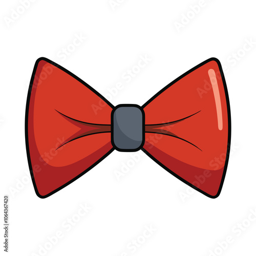 Bow tie vector illustration isolated on a white background