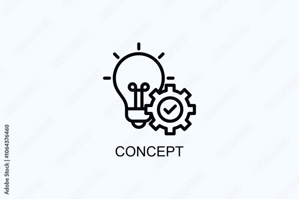 Concept Vector Or Logo Sign Symbol Illustration Concept Vector Or Logo Sign Symbol Illustration