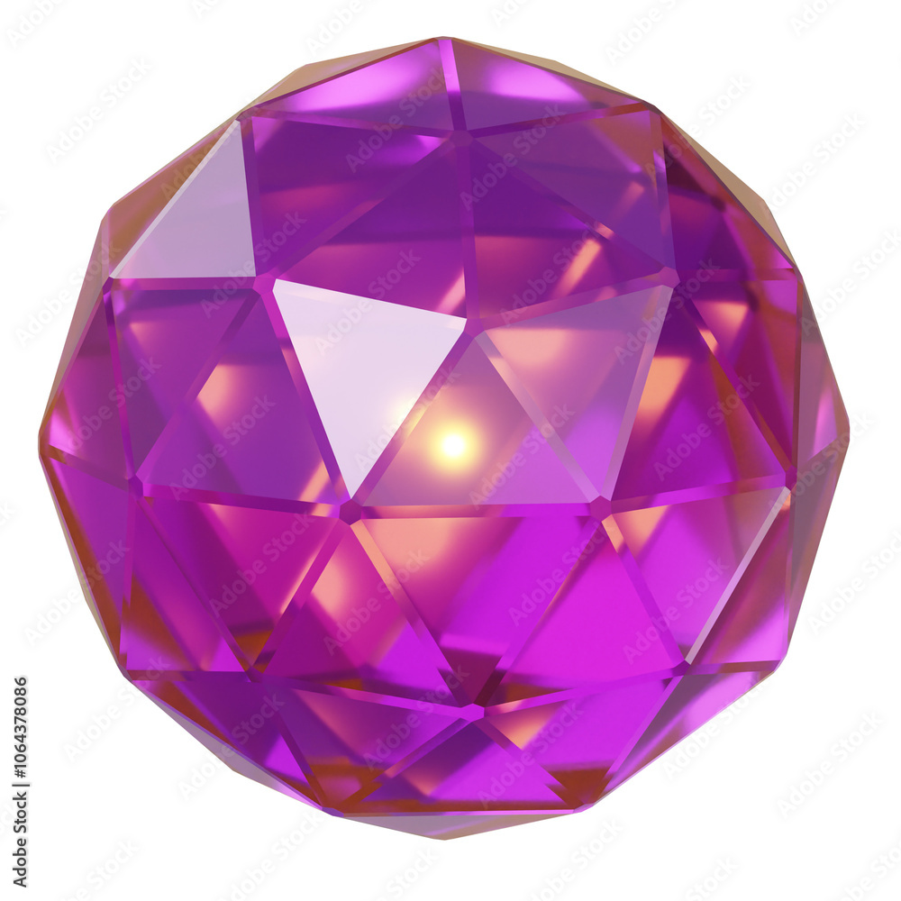 Crystal Gem 3D Illustration Crystal Gem 3D Illustration