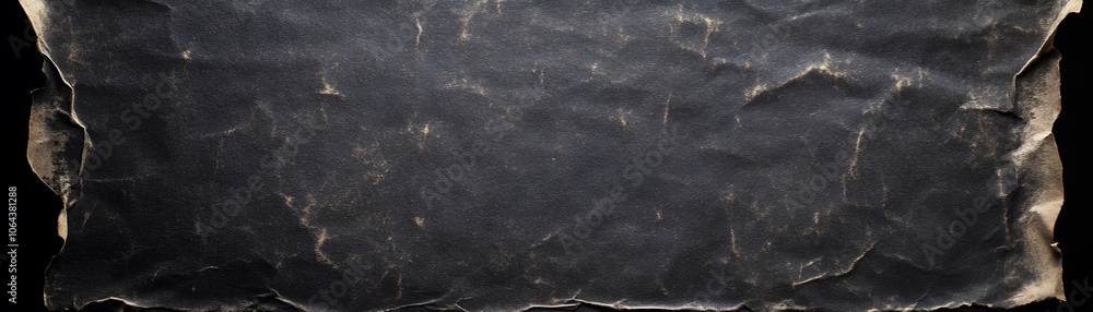 Black and White Creased Paper Texture with Burn Marks Black and White Creased Paper Texture with Burn Marks