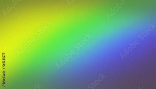 Abstract Gradient Background with Yellow, Green,