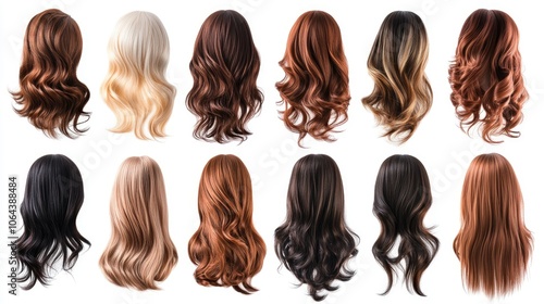 Variety of Hair Styles for Creative Projects