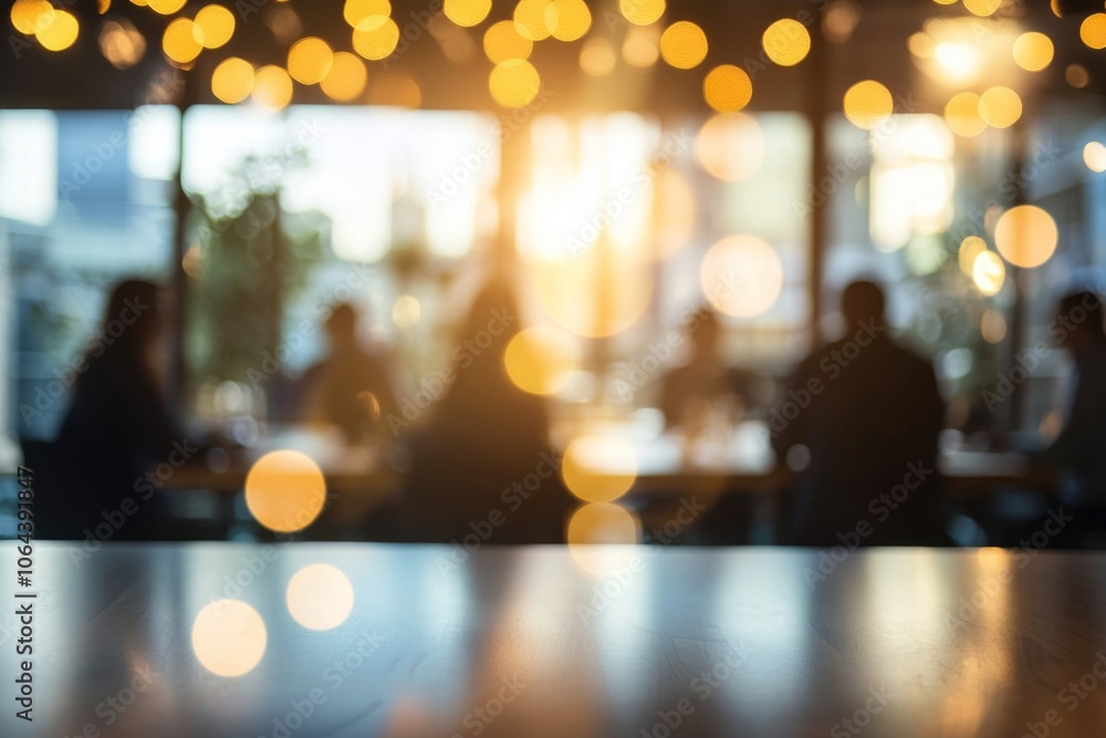 Conference room meeting with out-of-focus business individuals. Conference room meeting with out-of-focus business individuals.