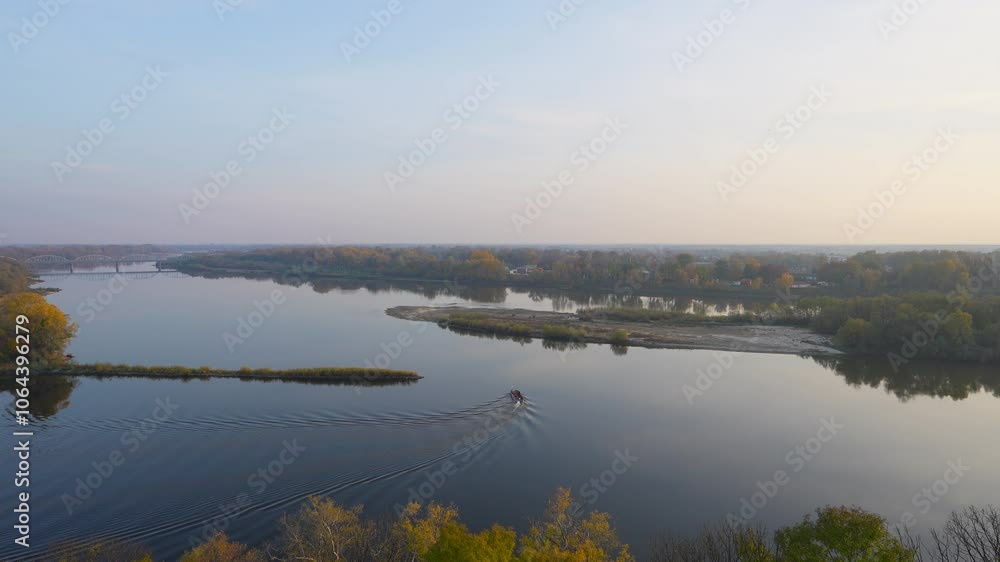 mist over a wide river mist over a wide river