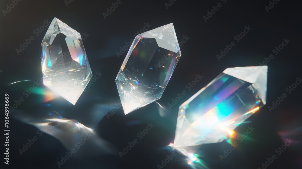floating crystal with light refraction, moody dark environment, premium 3d visualization, high-end product rendering, optical caustics, dramatic shadows, ultra-realistic materials, luxury still life, floating crystal with light refraction, moody dark environment, premium 3d visualization, high-end product rendering, optical caustics, dramatic shadows, ultra-realistic materials, luxury still life,