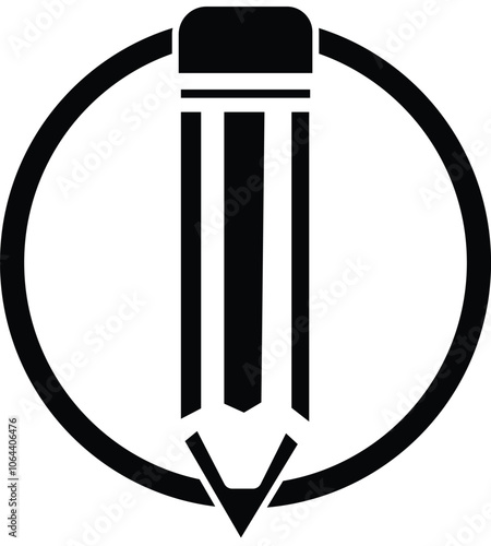 trash can icon pencil icon logo