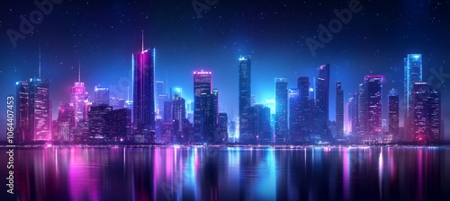 Cutting-edge Technology Background for Finance or Stock Markets. Conceptual Image.