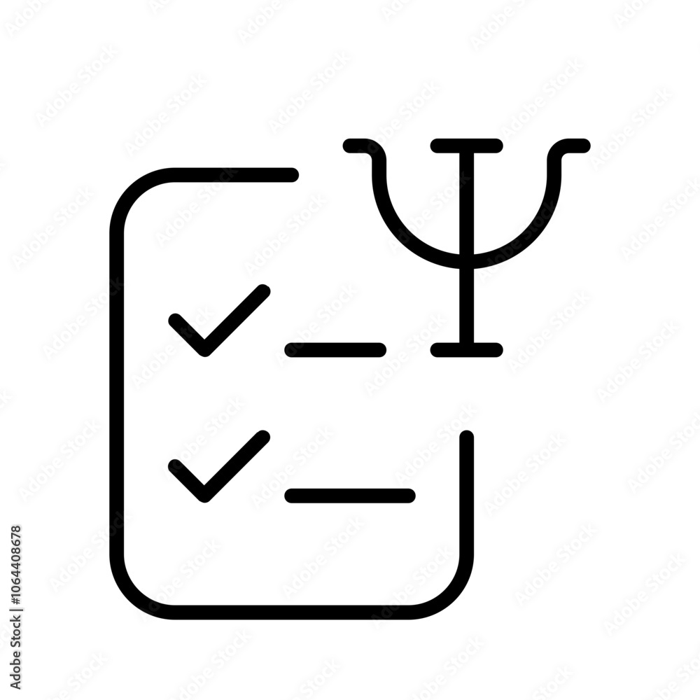 justice policy icon with thin style, perfect for user interface projects justice policy icon with thin style, perfect for user interface projects
