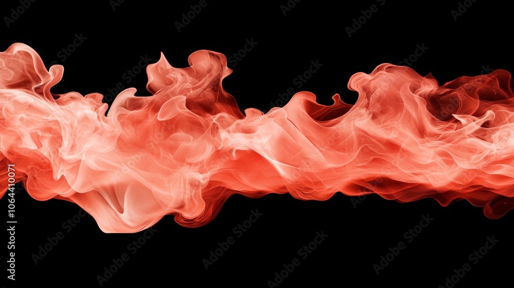Captivating flames dance across a dark background creating an enigmatic and fiery visual experience Captivating flames dance across a dark background creating an enigmatic and fiery visual experience