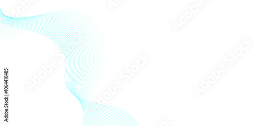 Digital wave line modern carve blend stripe line flowing futuristic technology white line glowing element line moving creative concept science technology crate for thin texture vector background.