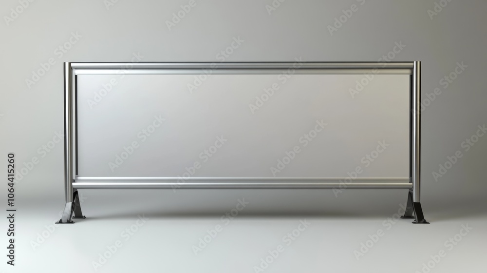 Blank advertising board for creative use. Blank advertising board for creative use.