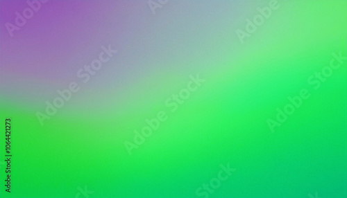 Abstract Green and Purple Gradient Background