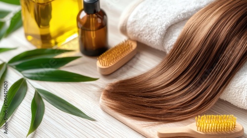 Nurture your hair naturally with essential oils and brushes