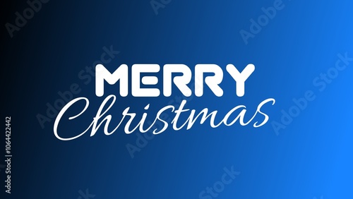 Stock vector illustration calligraphy text background sweater card template Merry Christmas lettering design. Calligraphy font style banner, creative text typography holiday greeting gift poster.