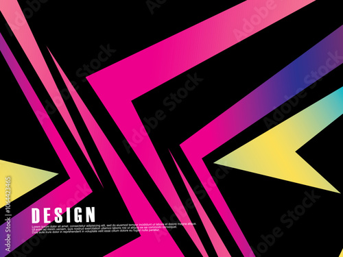 Colorful Banner Design colored vertical horizontal stripes. Bright dynamic. Modern Abstract Design. Multicolored gradient digital background.