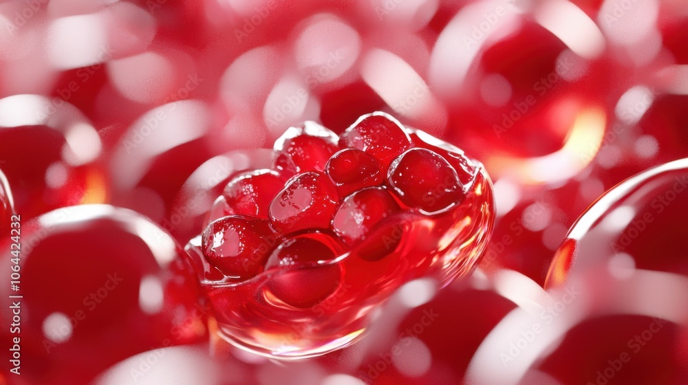 Explore the delicious world of juicy raspberry bubbles Explore the delicious world of juicy raspberry bubbles