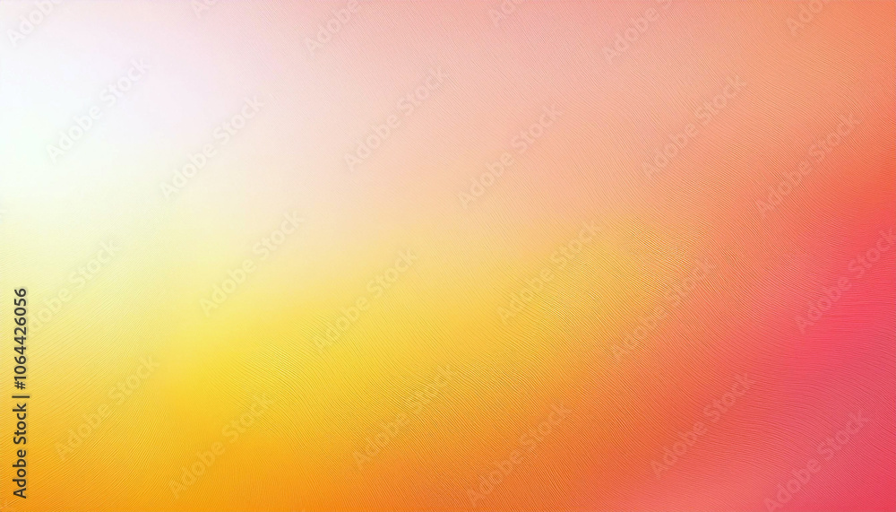 Abstract Gradient Background in Yellow, Orange,